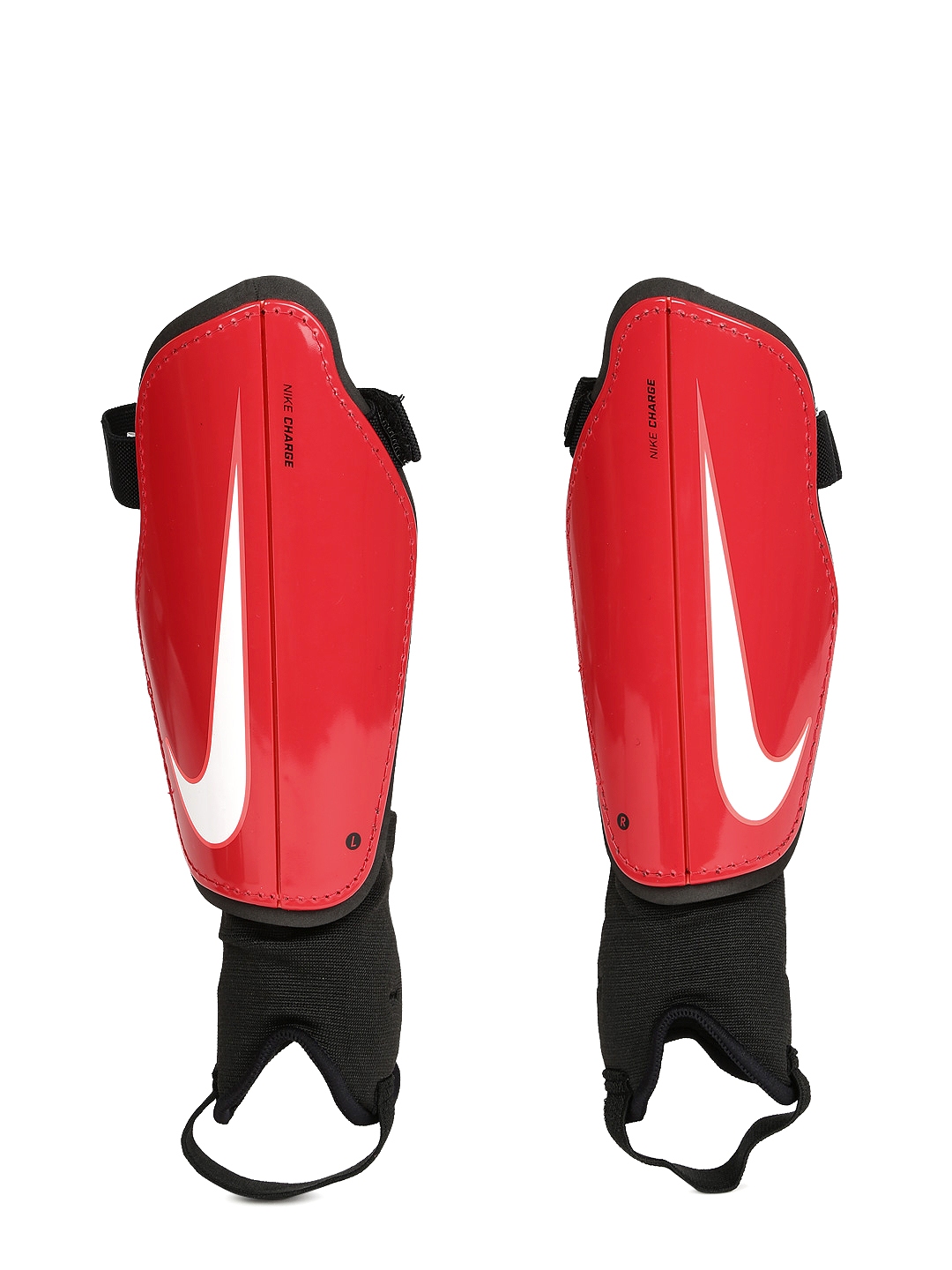Nike Unisex Red Black Charge Shin Guards