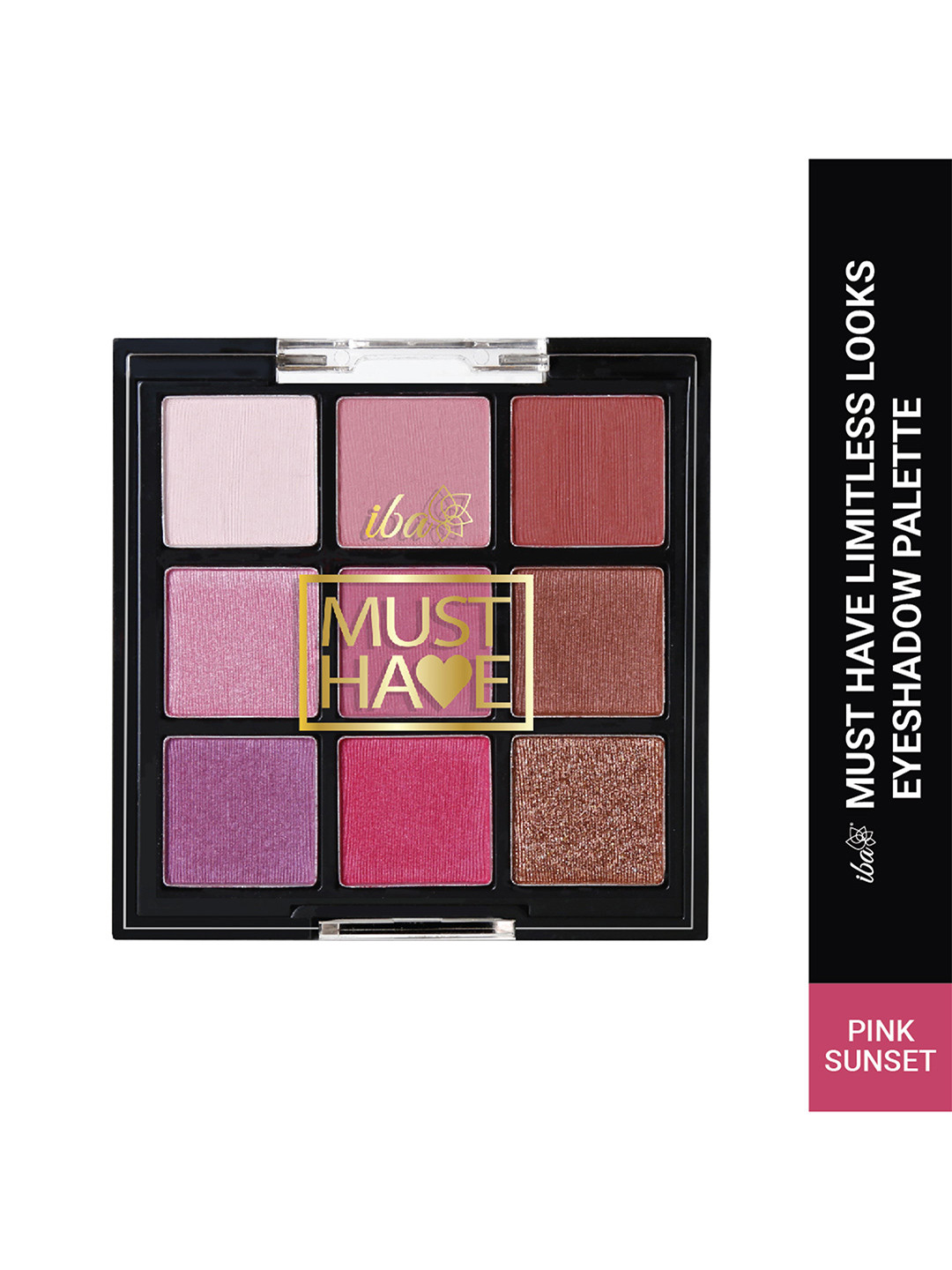 Iba Must Have Limitless Looks Eyeshadow Palette 9 g- Pink Sunset