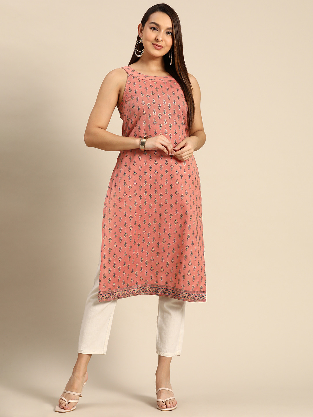 Anouk X fwd Floral Printed Kurta