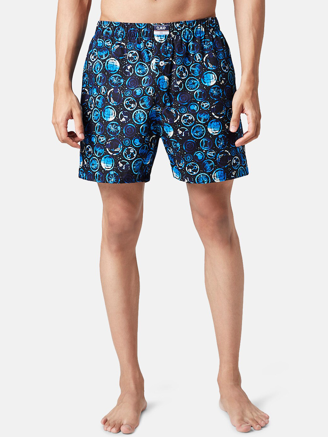 Ajile by Pantaloons Men Mid-Rise Printed Pure Cotton Boxers