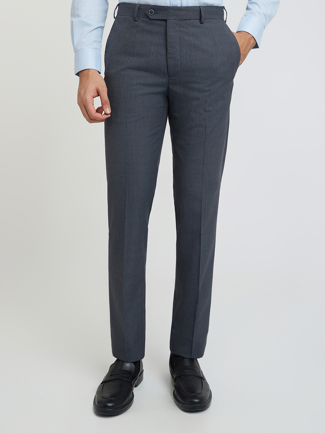 Raymond Men Mid-Rise Formal Trousers