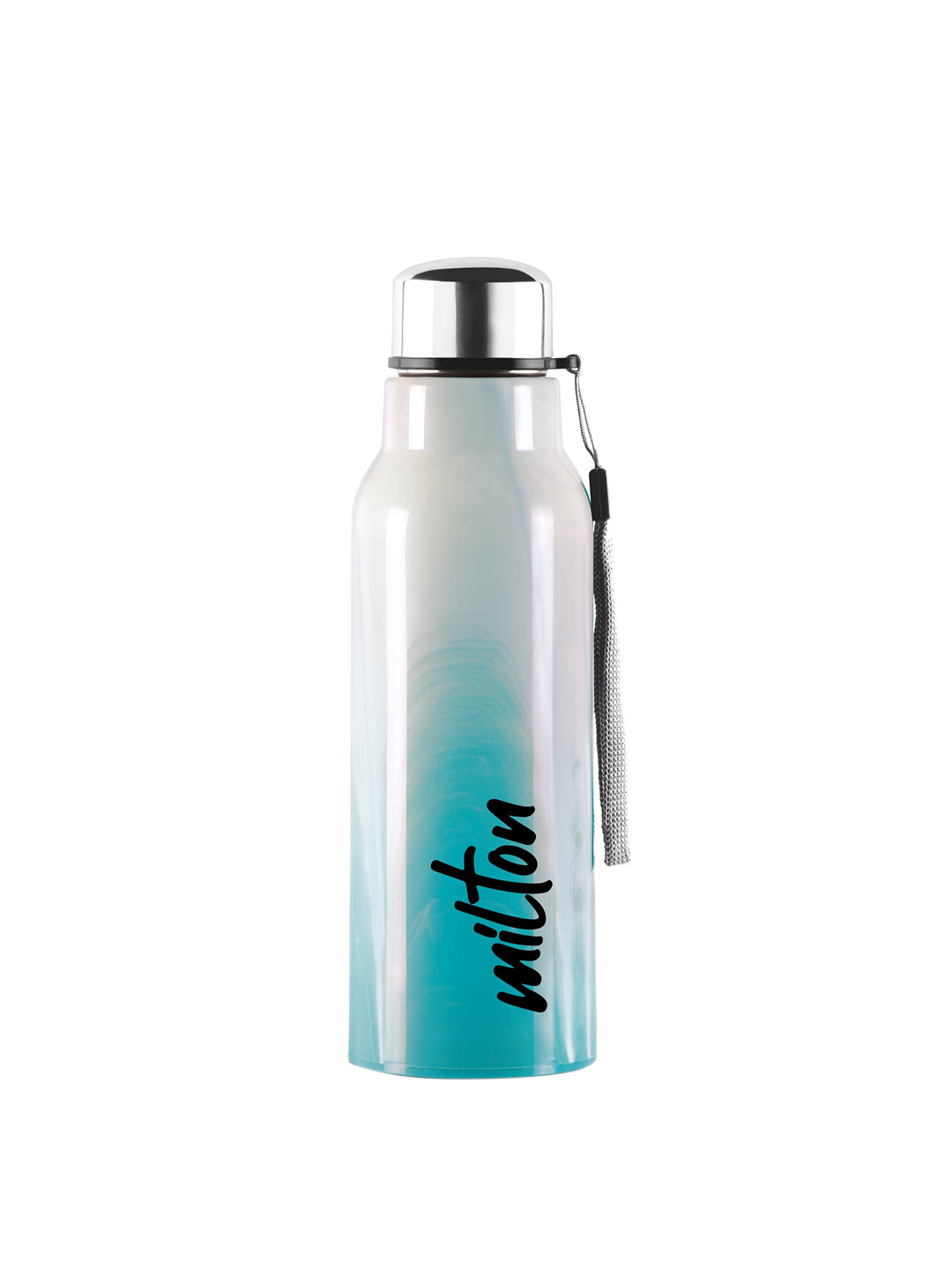 Milton Marble 900 Green Colourblocked Stainless Steel Spill Proof Water Bottle - 630ml