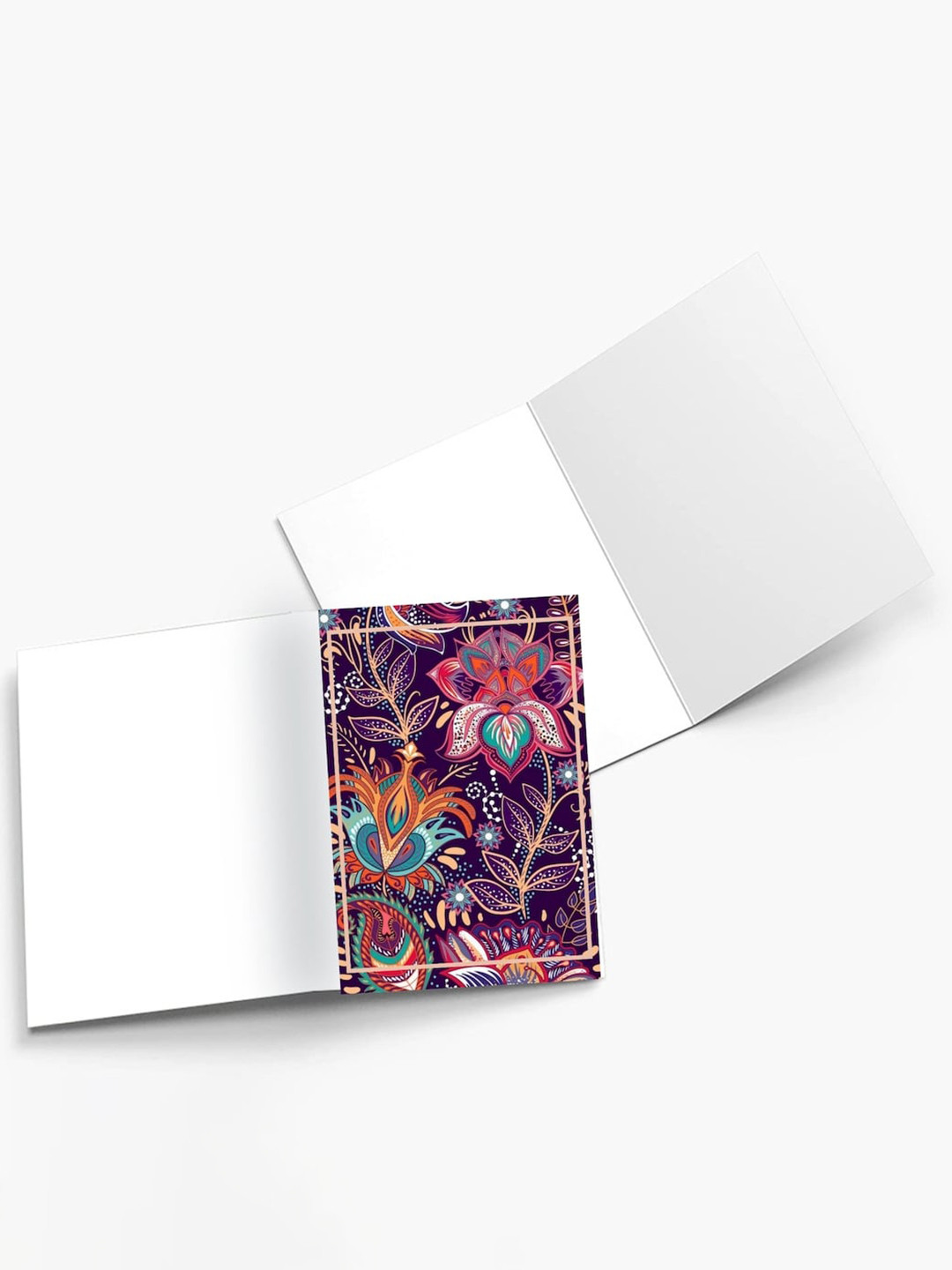 K&U Expressions 8 Pcs Traditional Painting Theme Printed Notecards with Envelopes