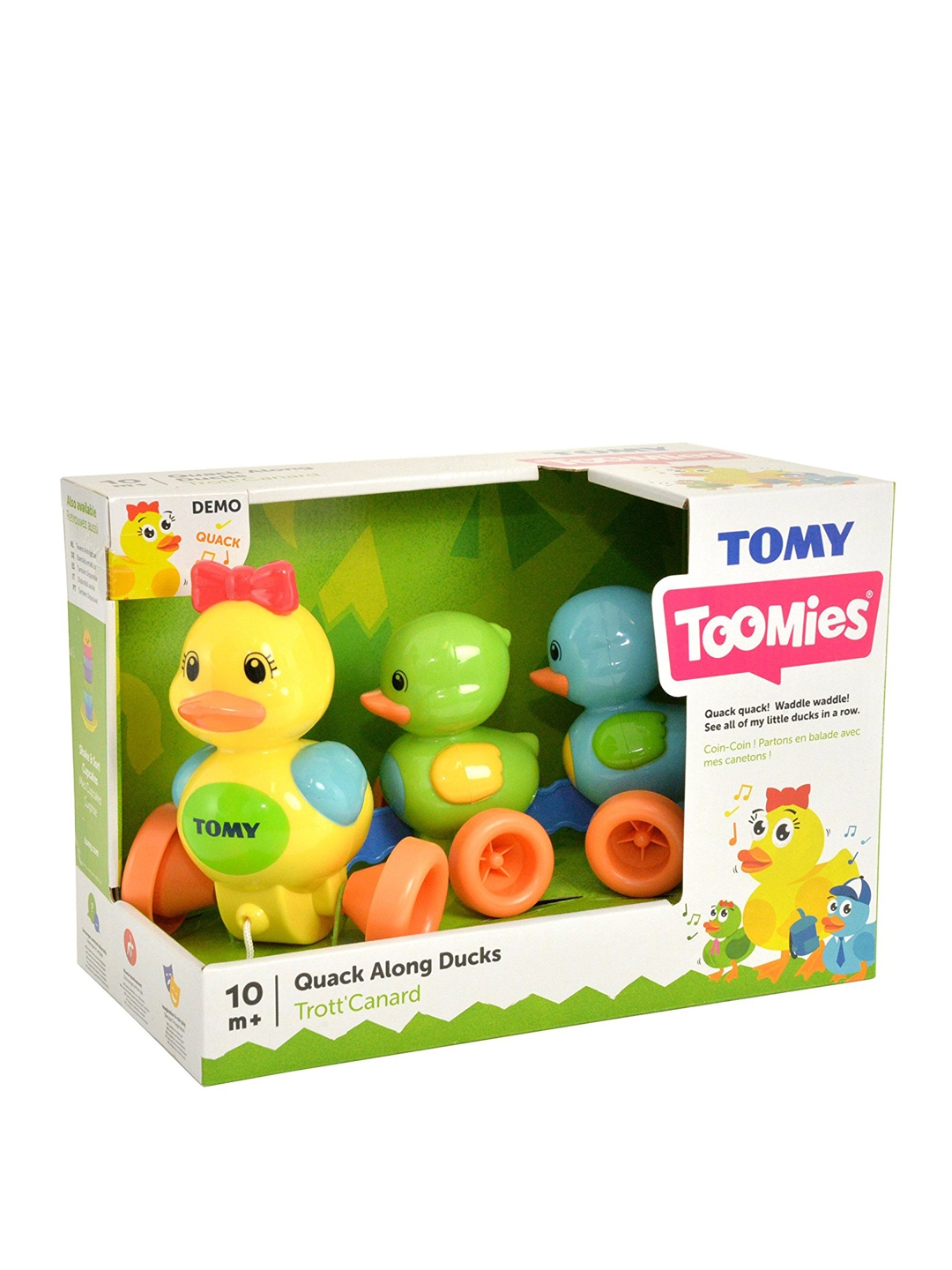 tomy quack along ducks battery