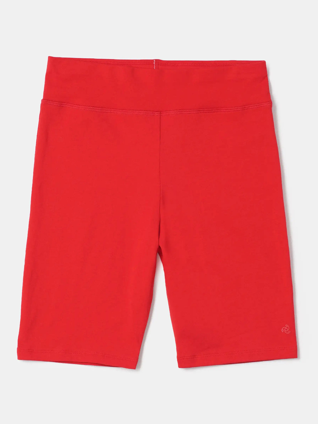 Jockey Girls Super Combed Cotton Slim Fit Solid Cycling Shorts-AG77