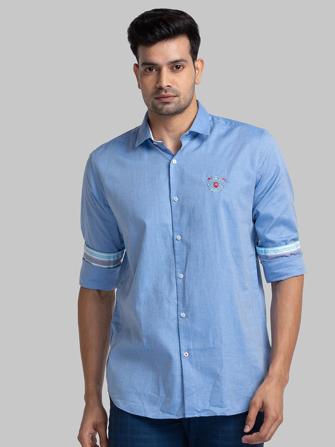 Raymond Pure Cotton Contemporary Fit Medium Casual Shirt