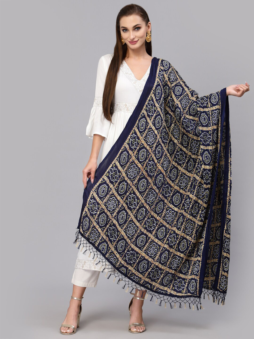 Stylum Printed Bandhani Dupatta