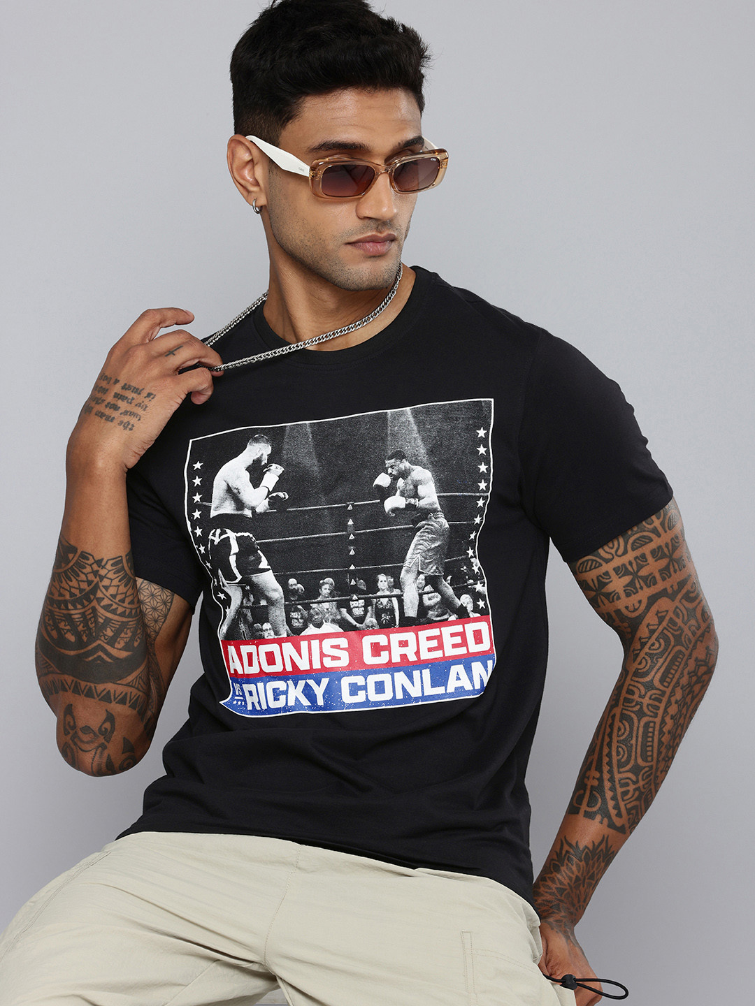 Creed Showdown Printed T-shirt