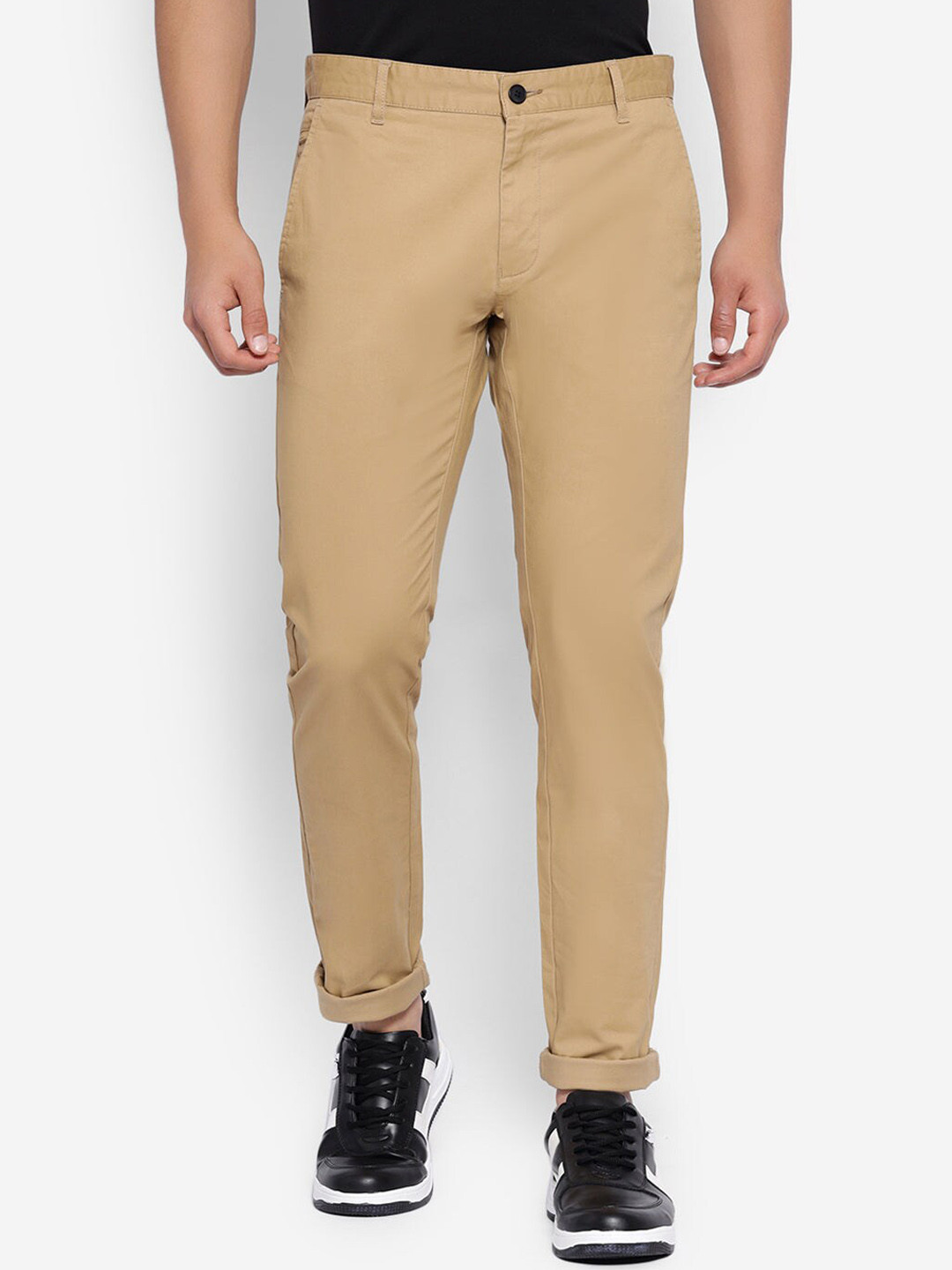 JUMP USA Men Travel Features Chinos Trousers