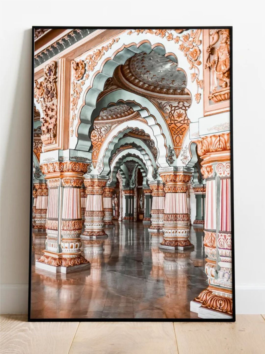 INDIAN CLASSIC ART Canvas Wall Living Room Rectangle Paintings Wall Art -19.69 x 30In