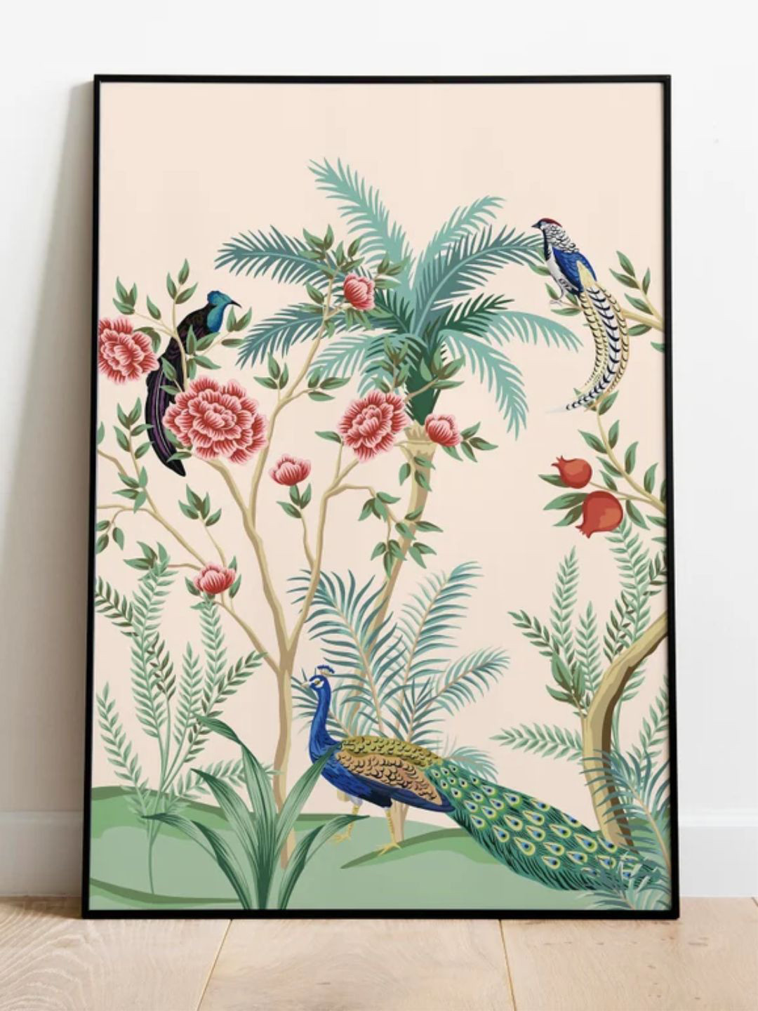 INDIAN CLASSIC ART Indian Classic Pichwai Painting Framed Wall Art