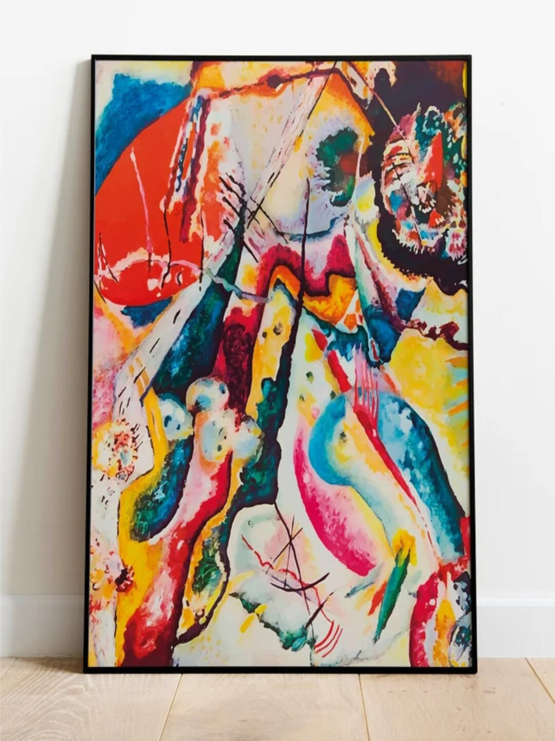 INDIAN CLASSIC ART Canvas Wall Rectangle Paintings Wall Art 3- x 20 In