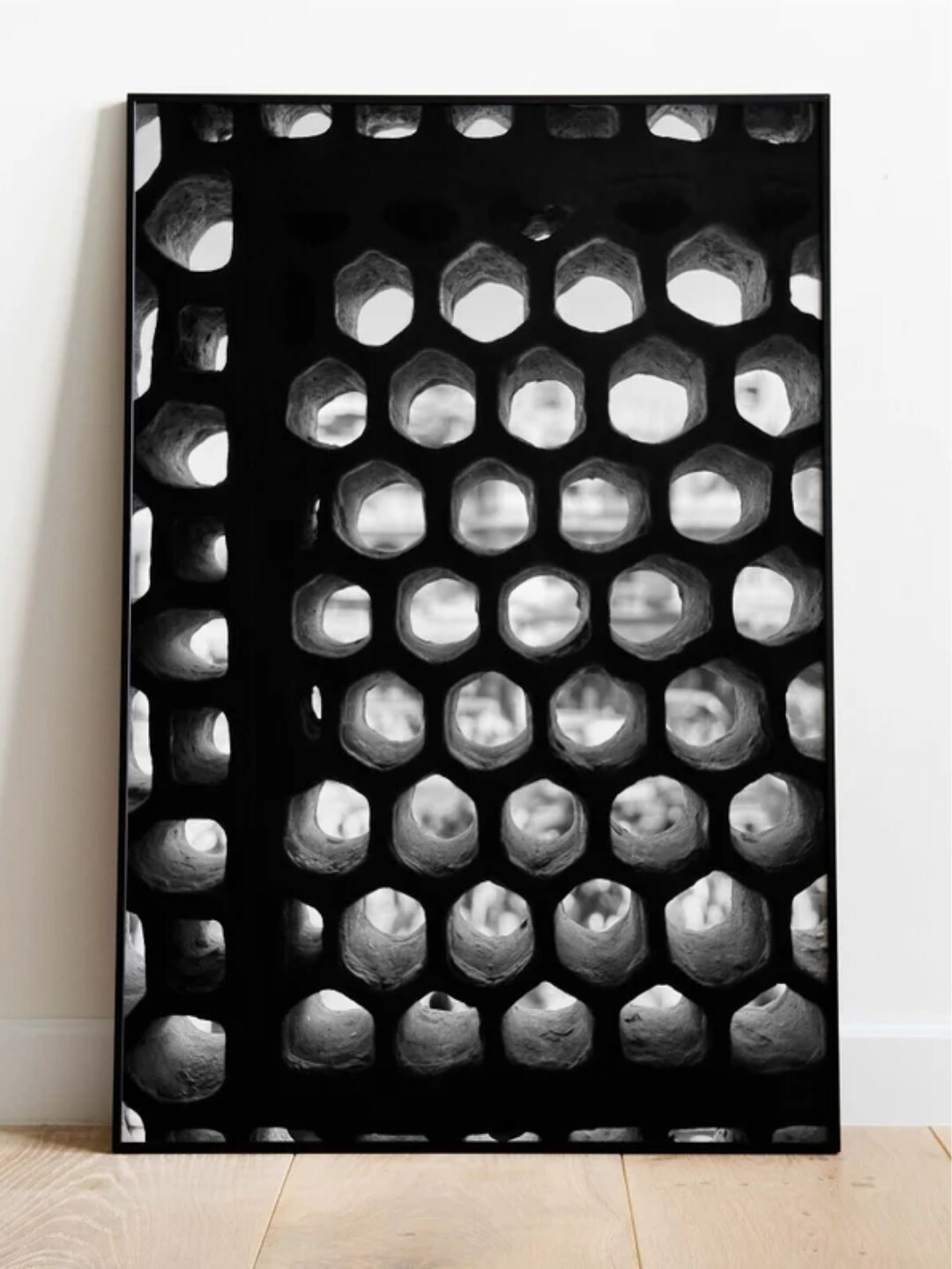 INDIAN CLASSIC ART Black & White Indian Travel Wall Art