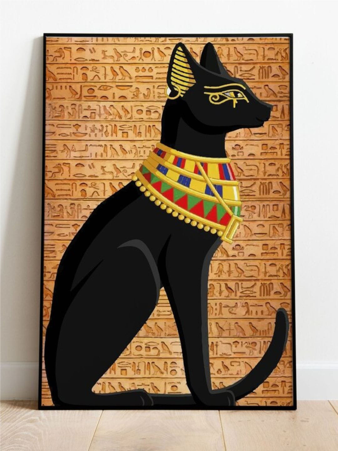 INDIAN CLASSIC ART Abstract Indian Classic Painting Framed Wall Art