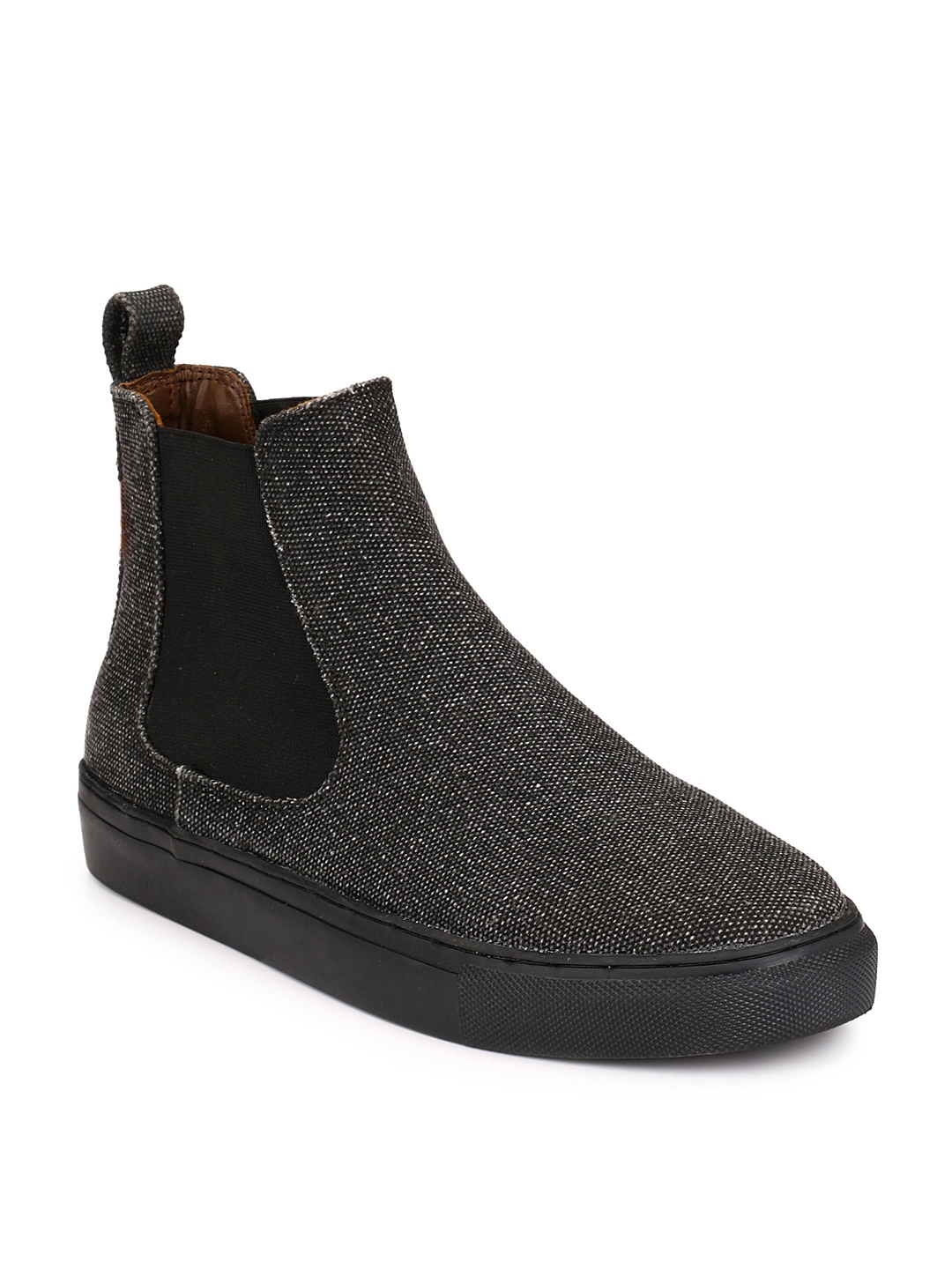 Canvas store chelsea boots