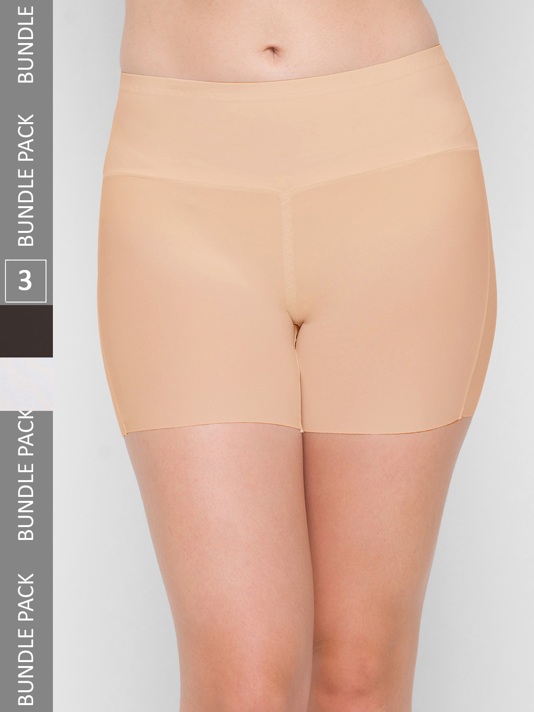 NOIRA Pack Of 3 Tummy & Thigh Shaper