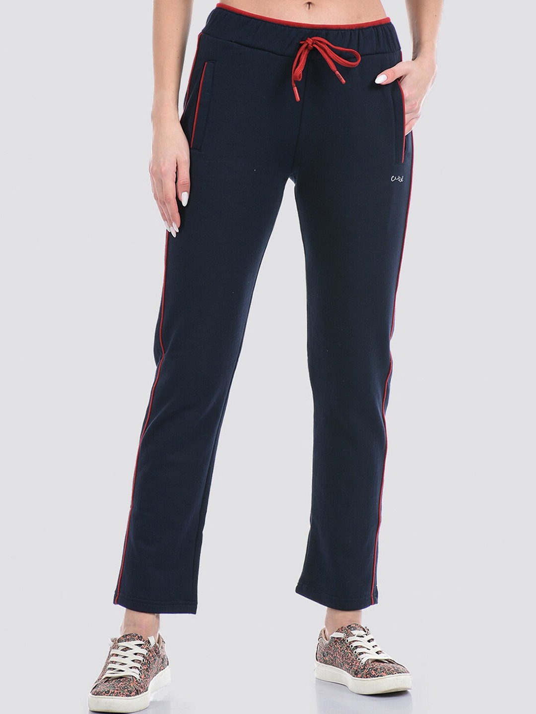 Buy Cloak & Decker By Monte Carlo Women Regular Fit Cotton Track Pants -  Track Pants for Women 22427276