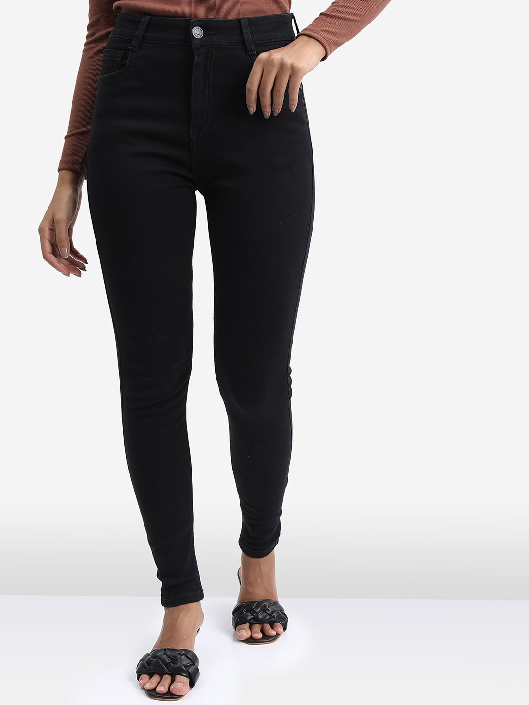 Tokyo Talkies Women Skinny Fit High Rise stretchable Jeans