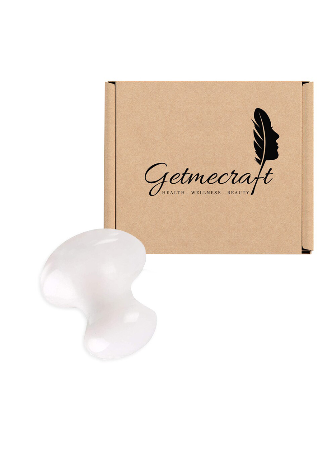 Getmecraft  White Mushroom Gua Sha Tool