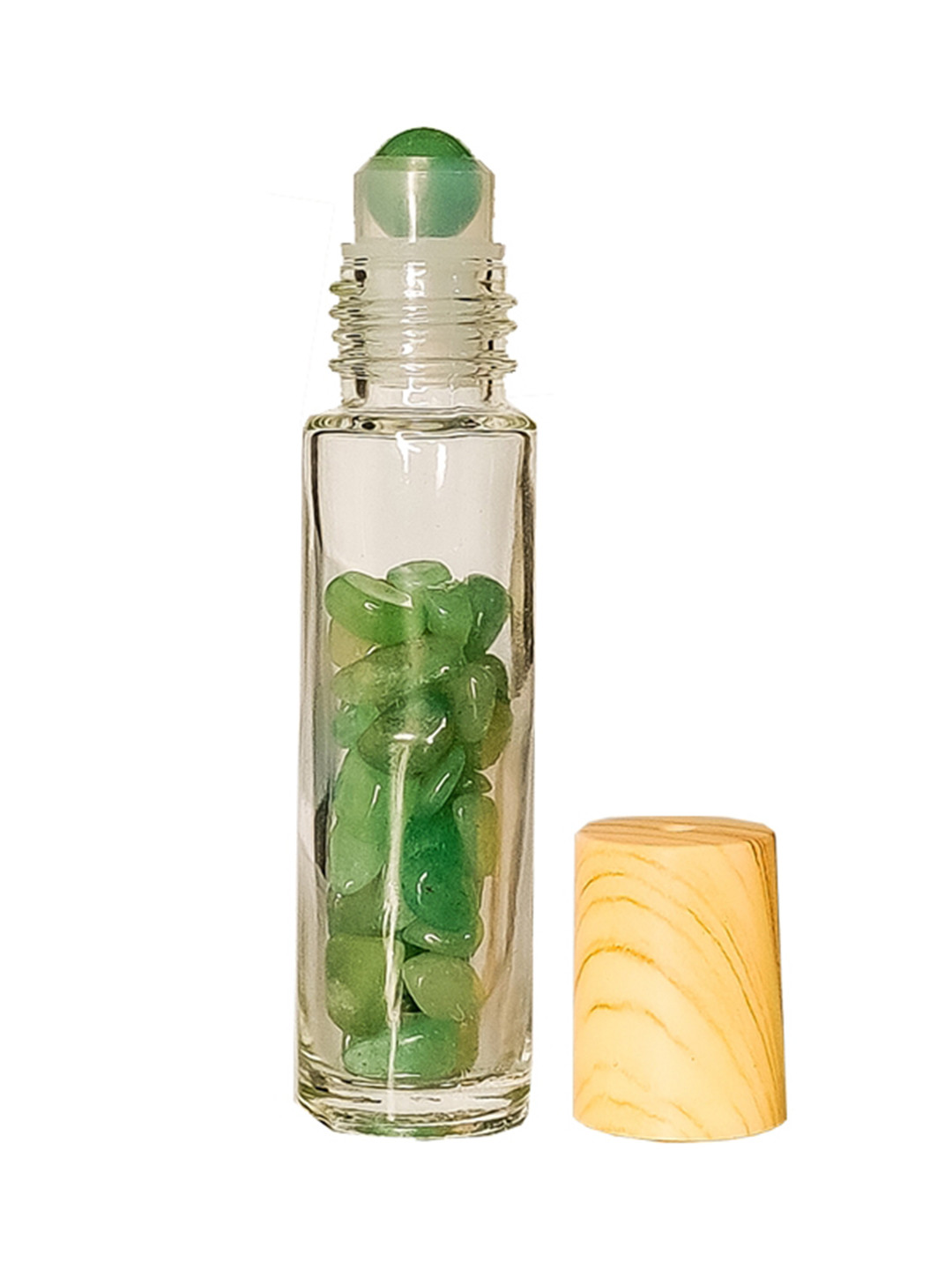 Getmecraft Green Jade Bottle Roller For Face, Eye & Neck