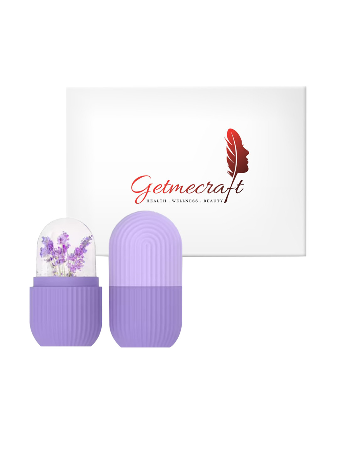 Getmecraft Silicone Ice Mold Facial Roller For Face & Eye