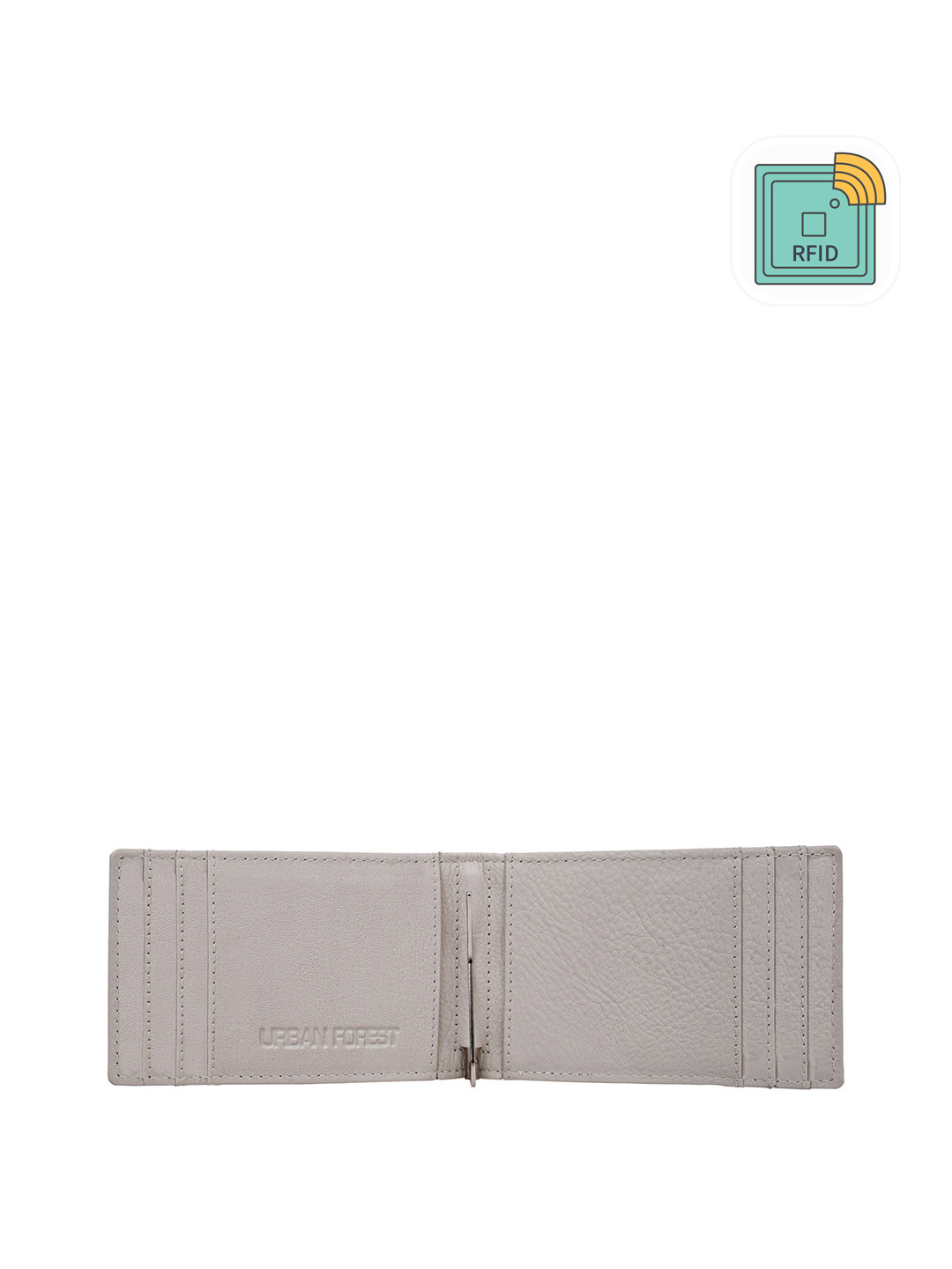 URBAN FOREST Men RFID Leather Money Clip