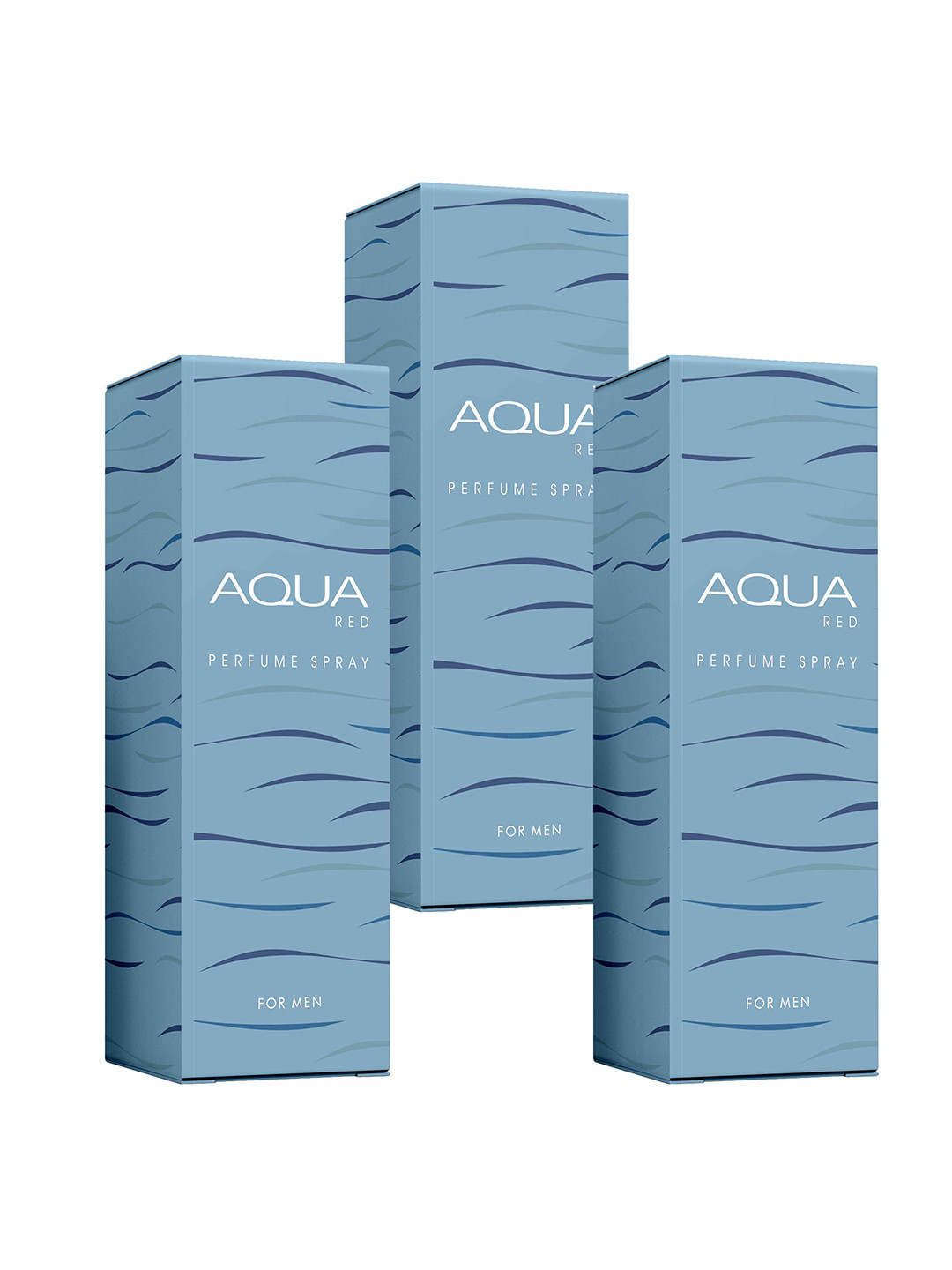 AQUA RED Men Set of 3 Long Lasting Perfume Body Spray - 30 ml each