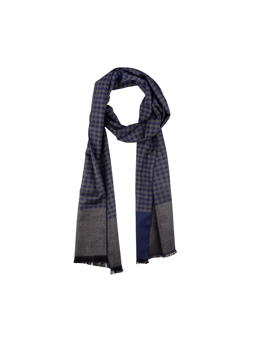 The Tie Hub Men Wool Checked Scarf