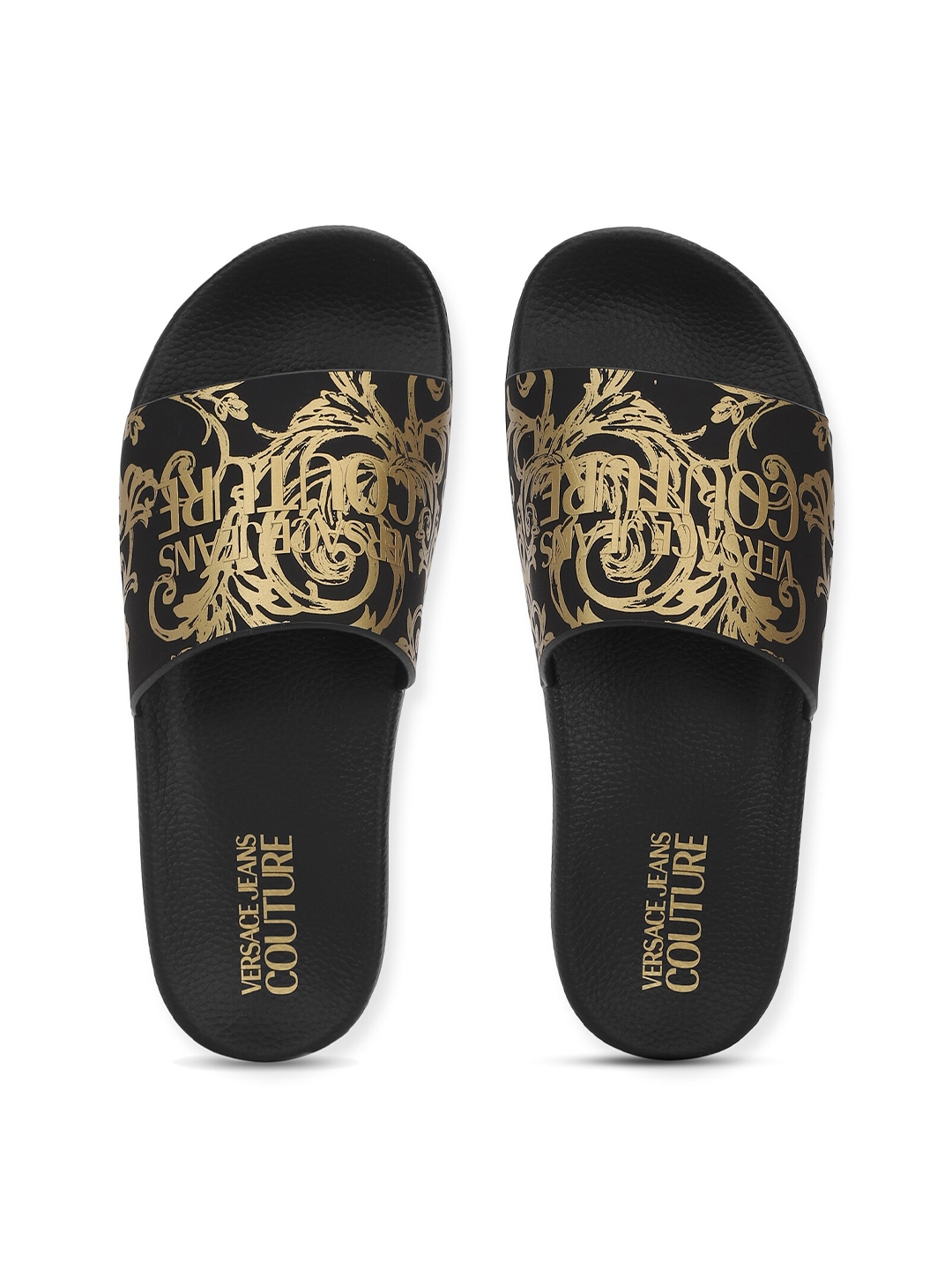 Versace Jeans Couture Women Baroque VJC Printed Sliders