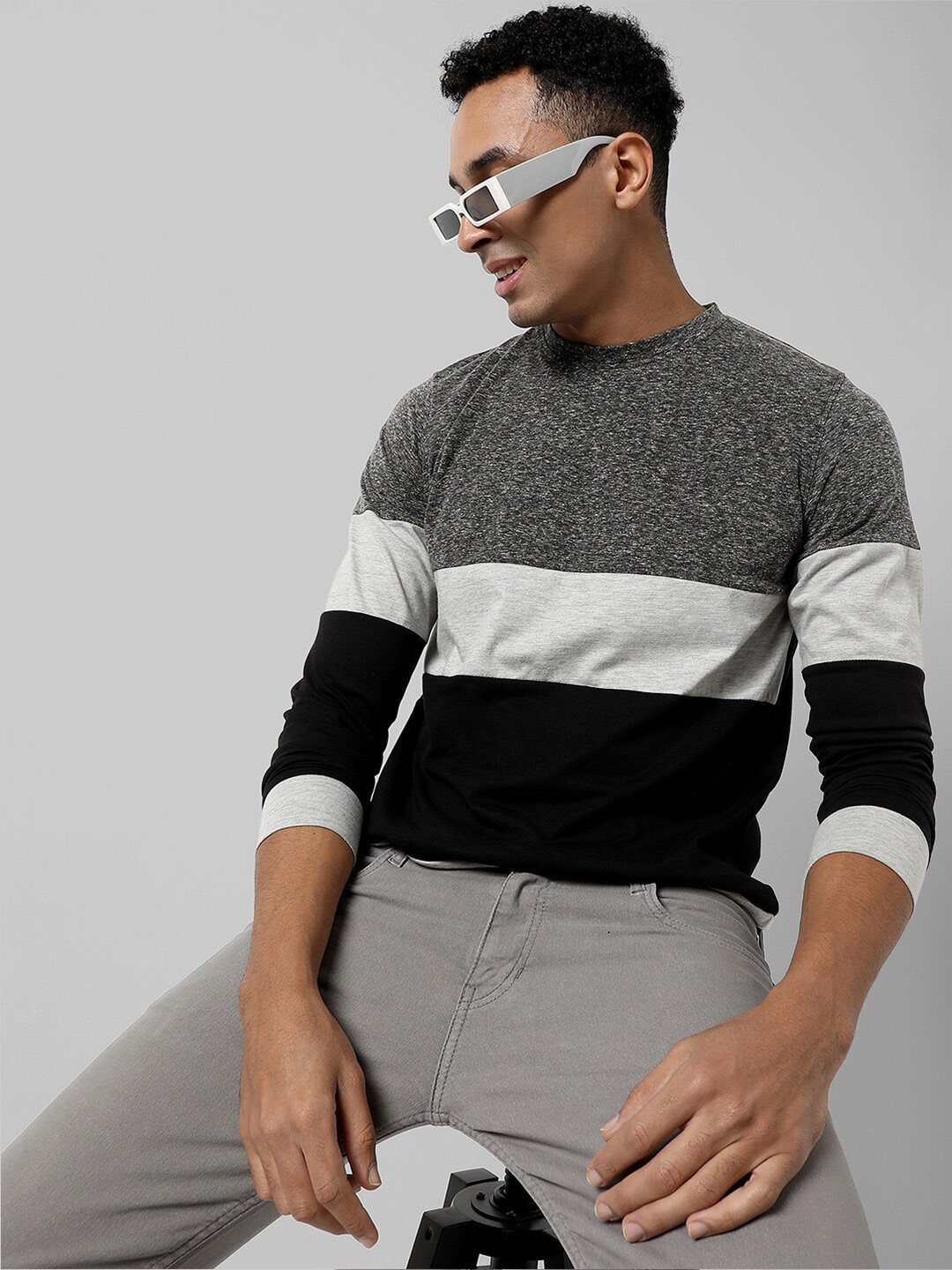 CAHOOT Colourblocked Cotton T-shirt