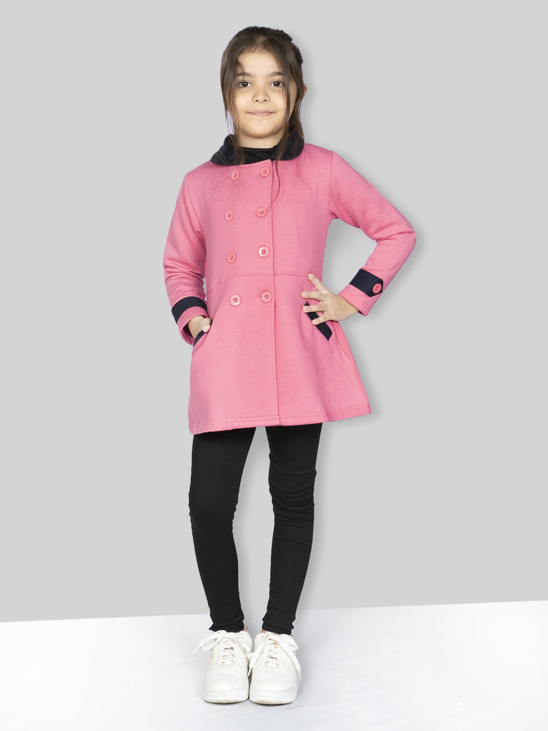 Pink 2024 pea coat