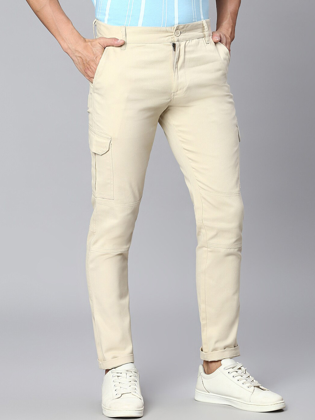 Hubberholme Men Easy Wash Cargo Trousers