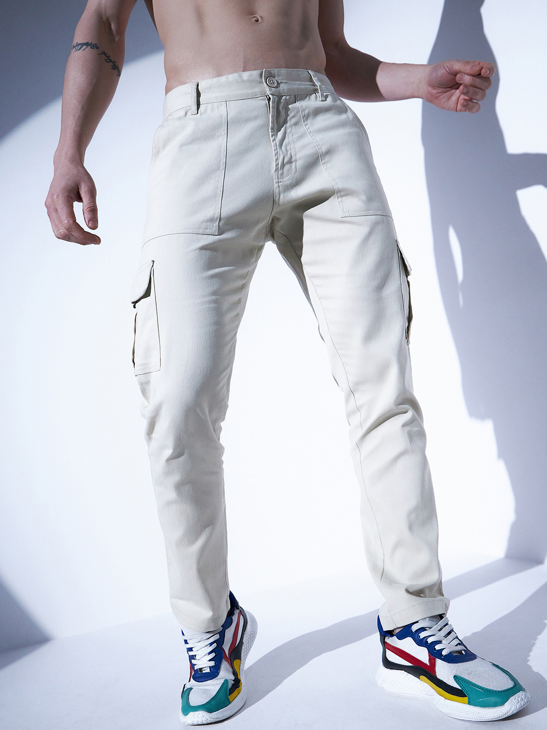 Hubberholme Men Easy Wash Cargo Trousers