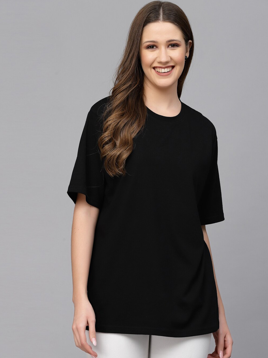 Strong And Brave Odour Free Cotton Oversized T-shirt