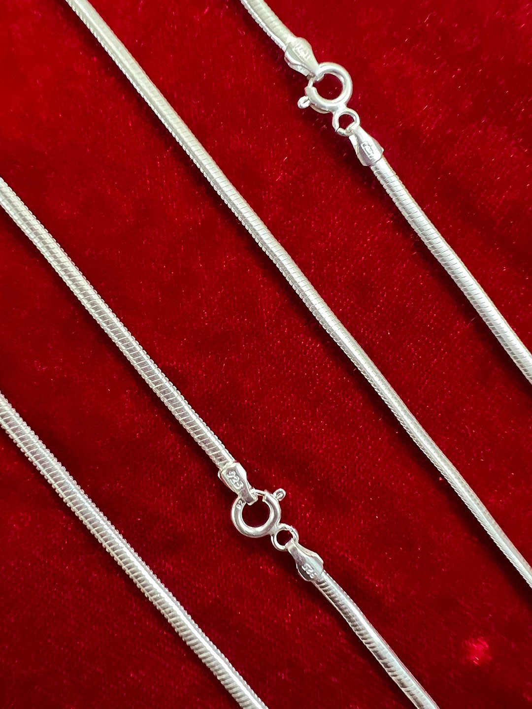 Arte Jewels Sterling Silver-Plated Anklets