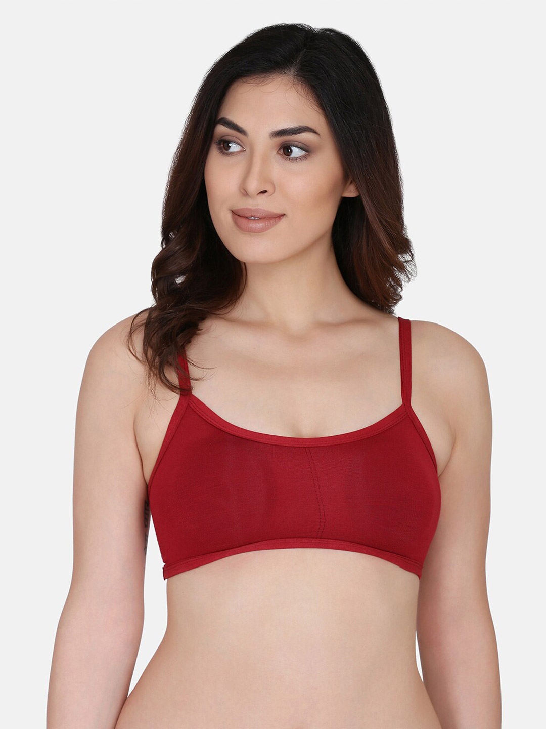 Buy Da Intimo Cotton Full Coverage Lightly Padded Bralette Bra - Bra for  Women 22452148