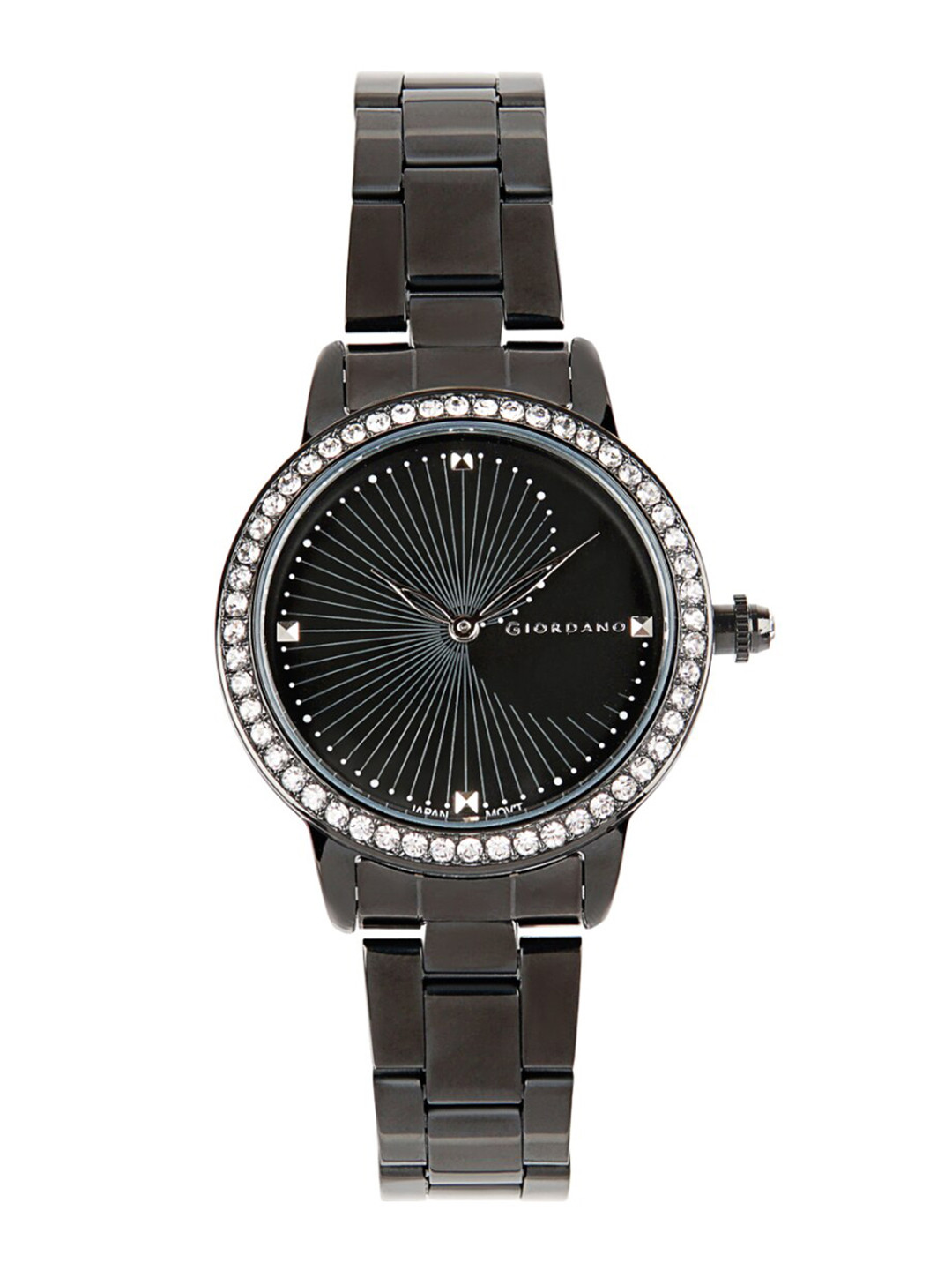 GIORDANO Women Stainless Steel Bracelet Analogue Light Powered Watch GZ-60046-22