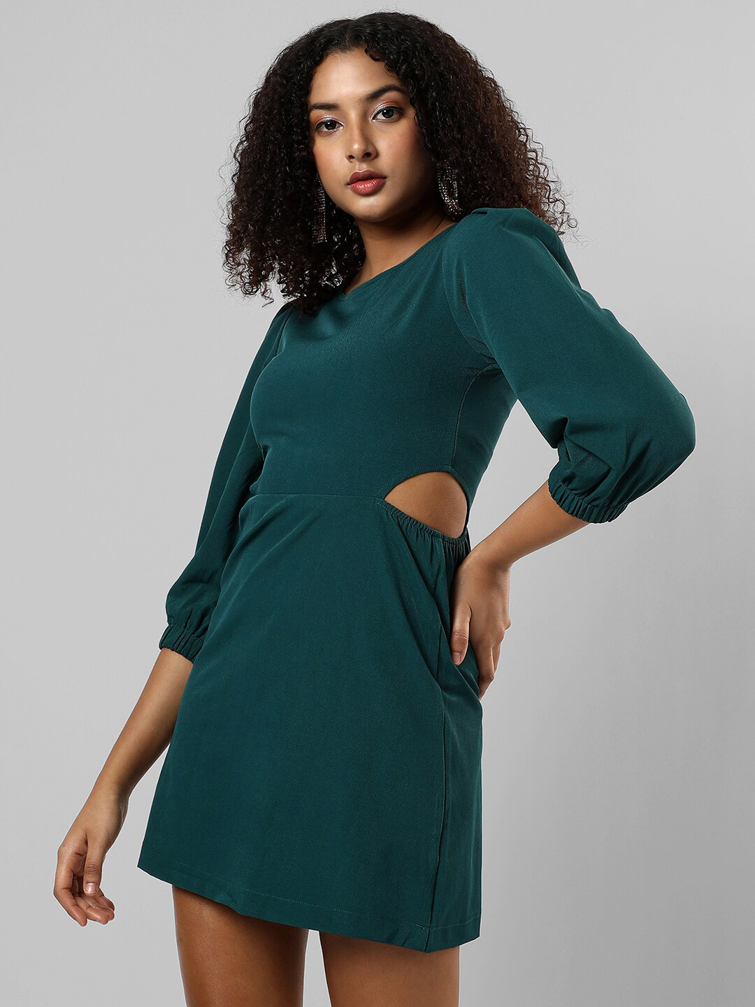 Campus Sutra Cut-Outs Sheath Dress