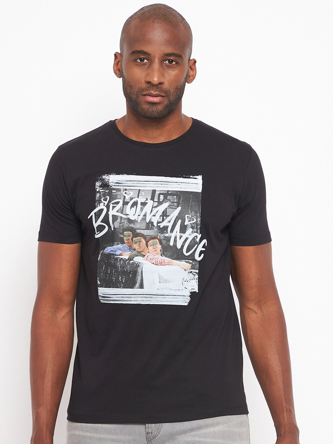 Wear Your Mind Graphic Printed Pure Cotton T-shirt