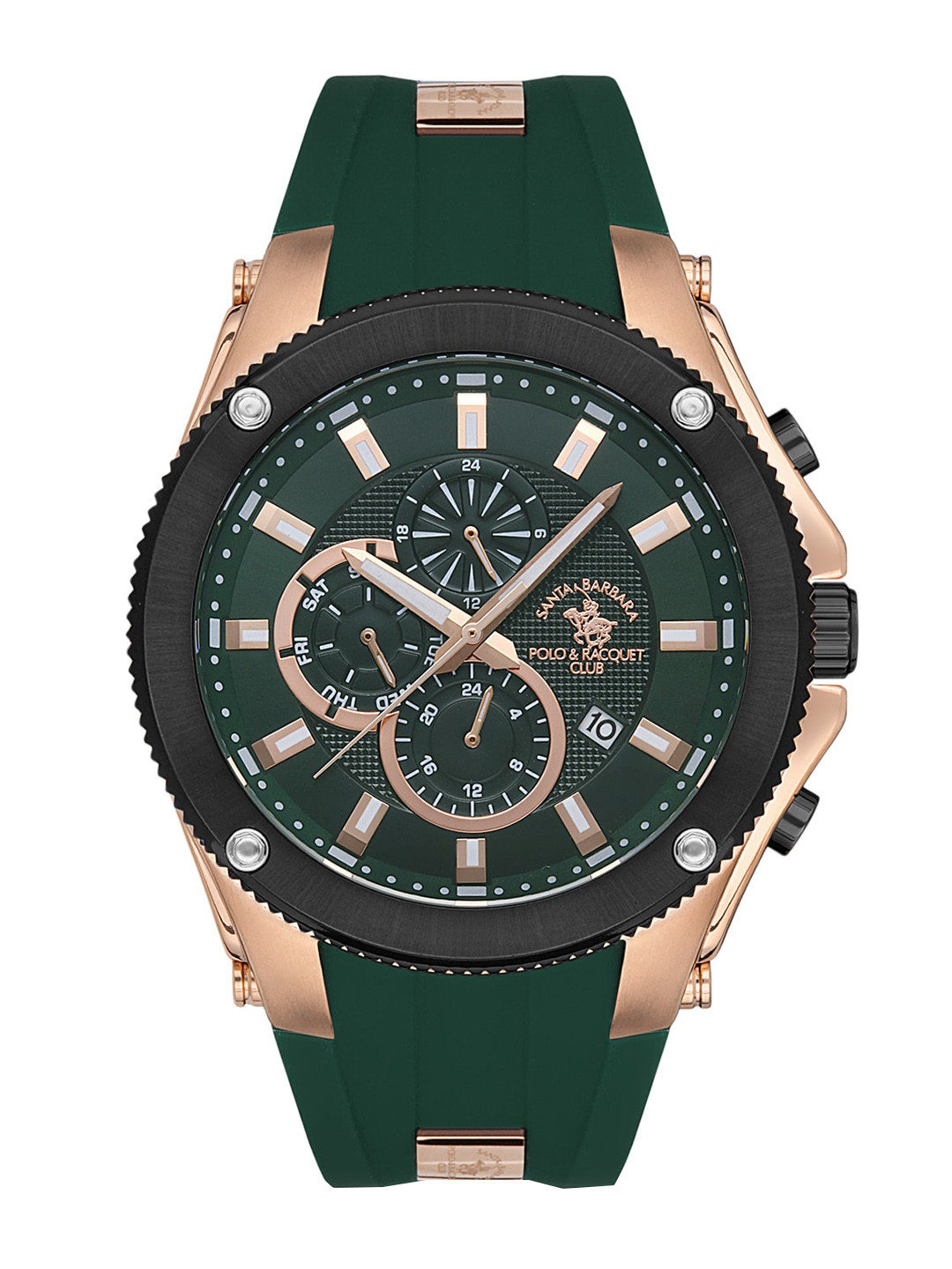 SANTA BARBARA POLO & RACQUET CLUB Men  Dial & Straps Analogue Watch SB 1 10402-4