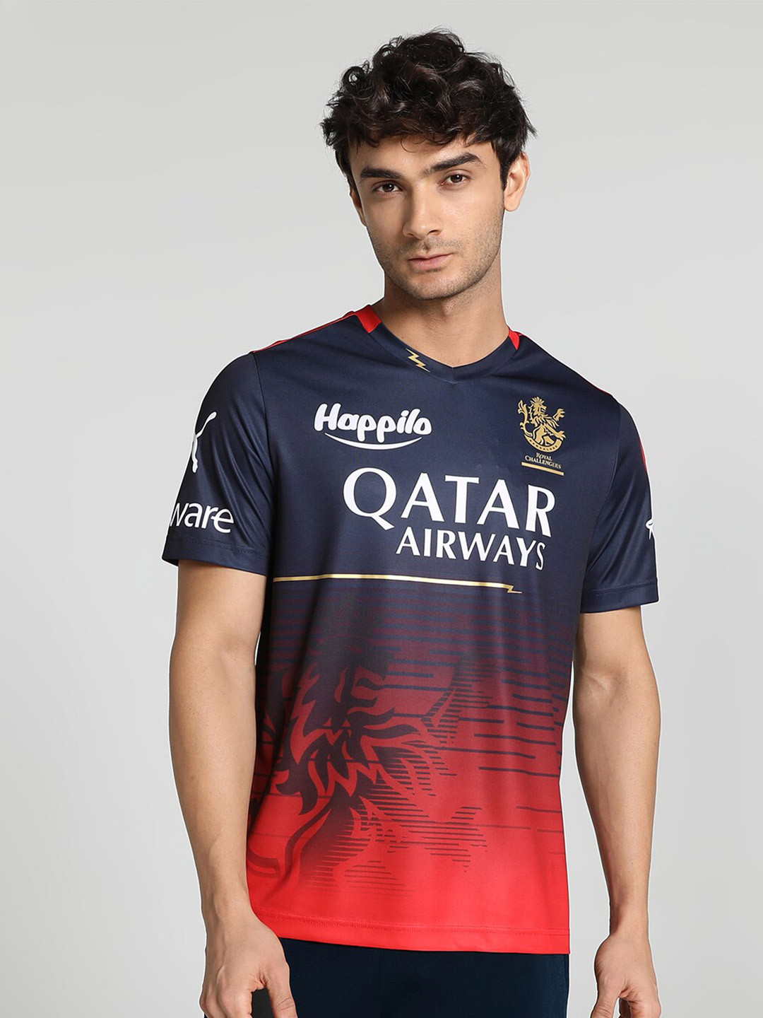 Puma Royal Challengers Bangalore 2023 Men Regular Fit Replica Jersey