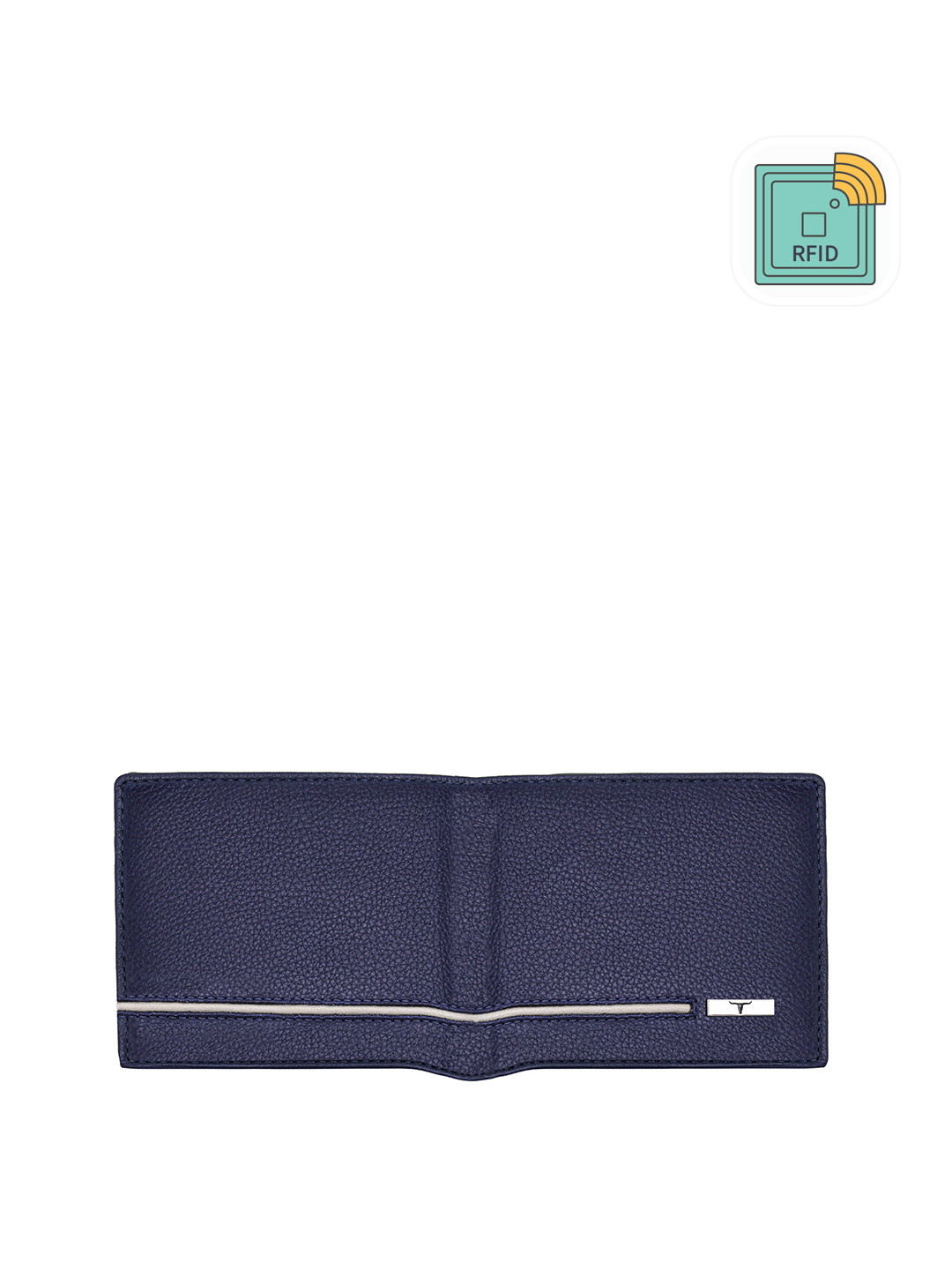 URBAN FOREST Men Leather RFID Blocking Two Fold Wallet