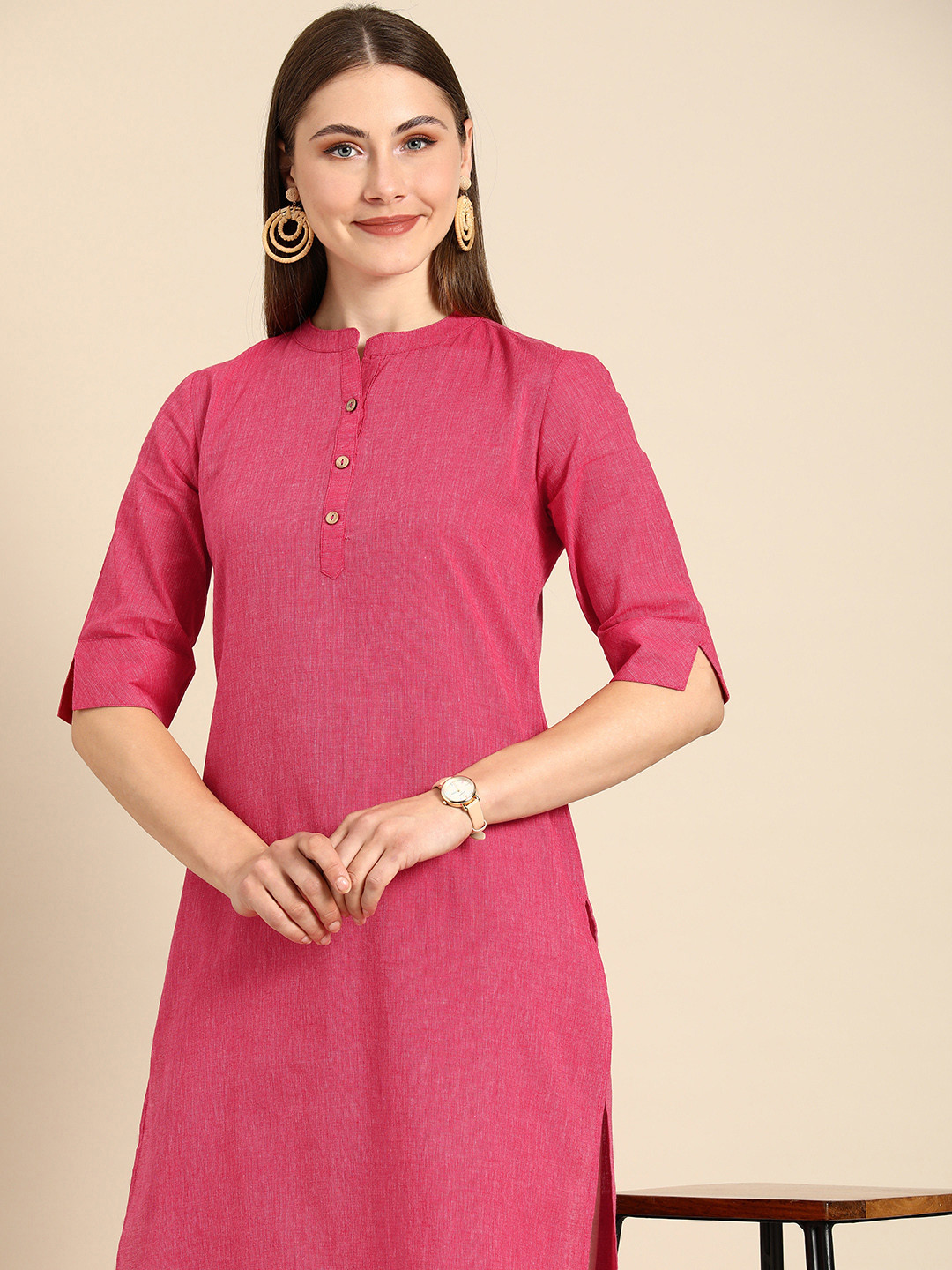 Anouk Summer Sheers Handloom Kurta