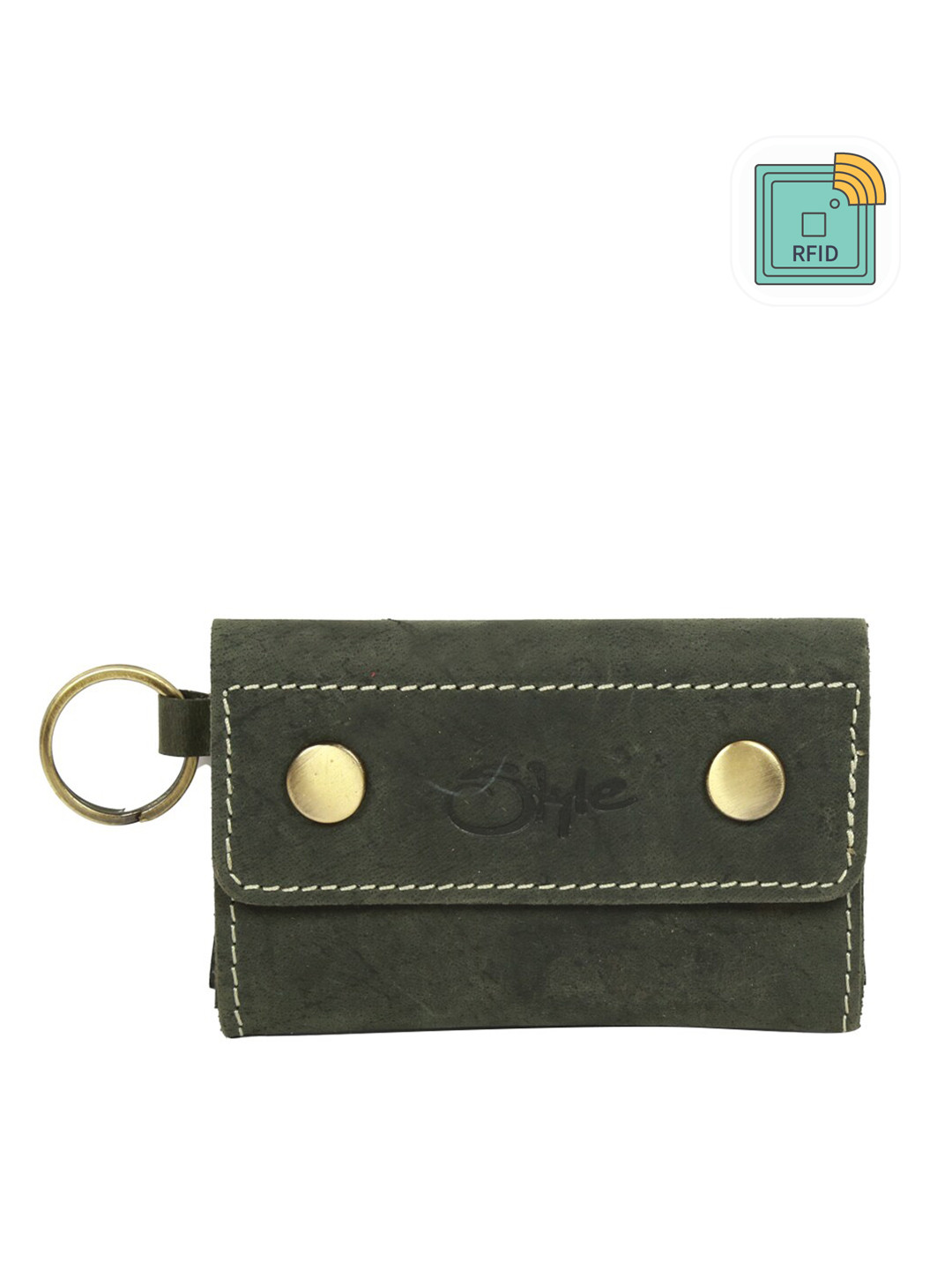 Style Shoes RFID Blocking Leather Credit Card Holder Wallet