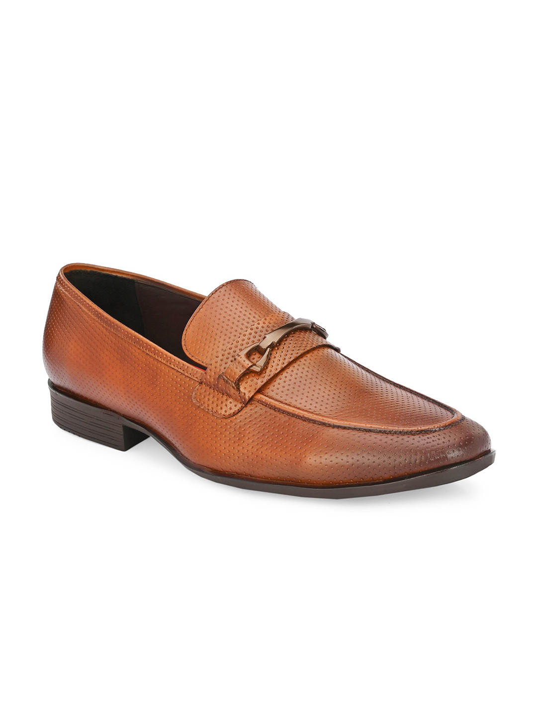 Harrytech London Men Perforated Leather Formal Loafers