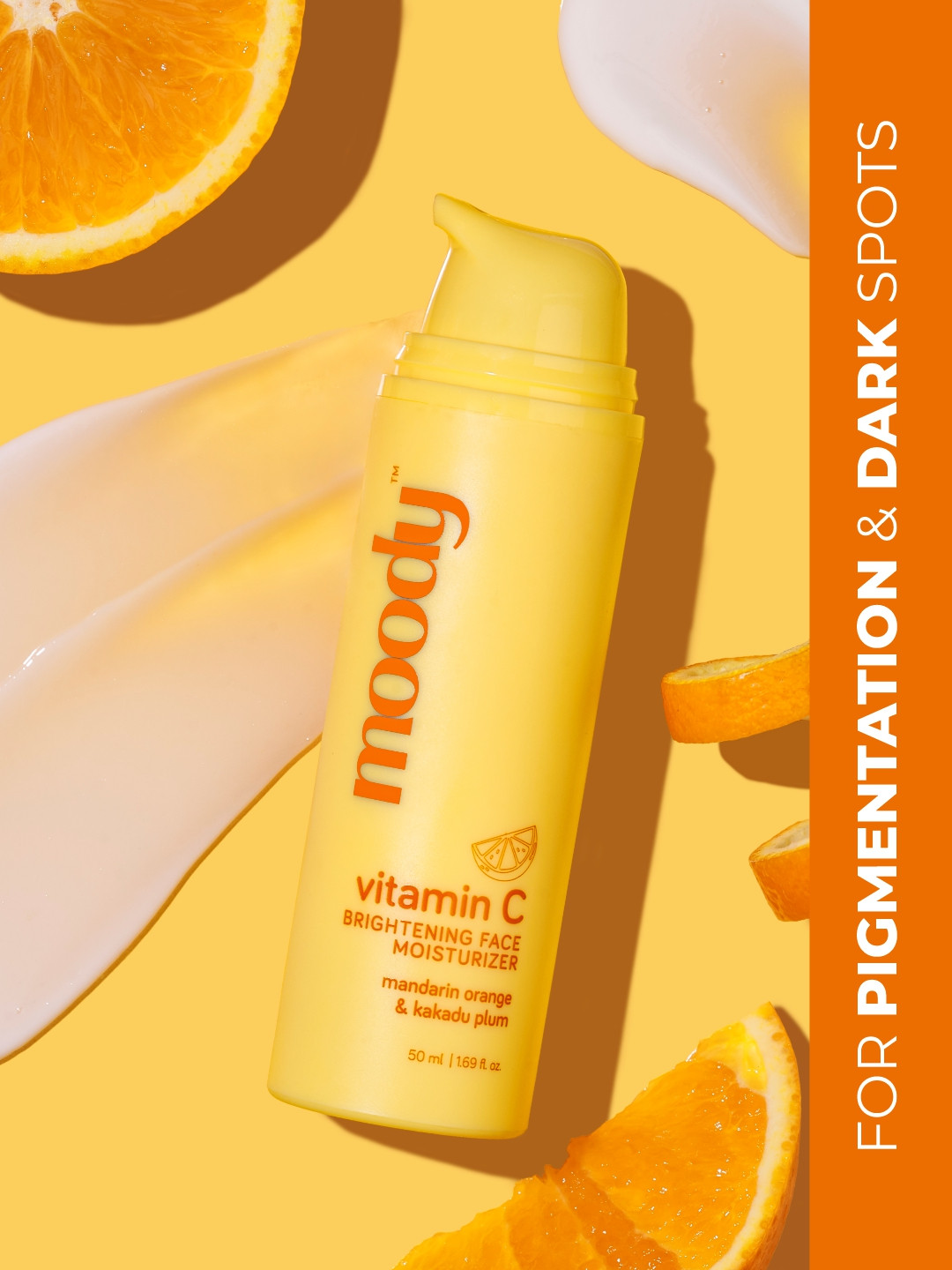 MOODY Vitamin C Brightening Face Moisturizer With Mandarin Orange & Kakadu Plum - 50 ml