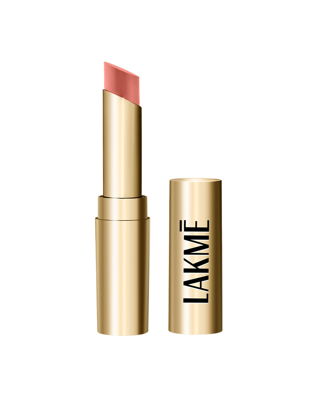 Lakme Unreal 3D Slim Matte Finish Bullet Lipstick For Glamorous Lips 3.6g - Nude Bae