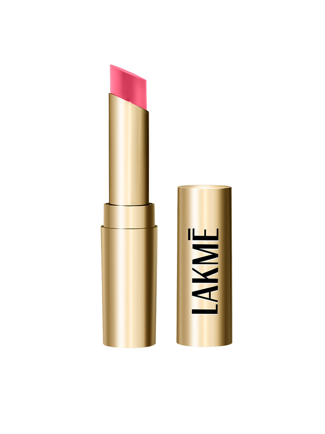 Lakme Unreal 3D Slim Matte Finish Bullet Lipstick For Glamorous Lips 3.6g - Pink Bloom