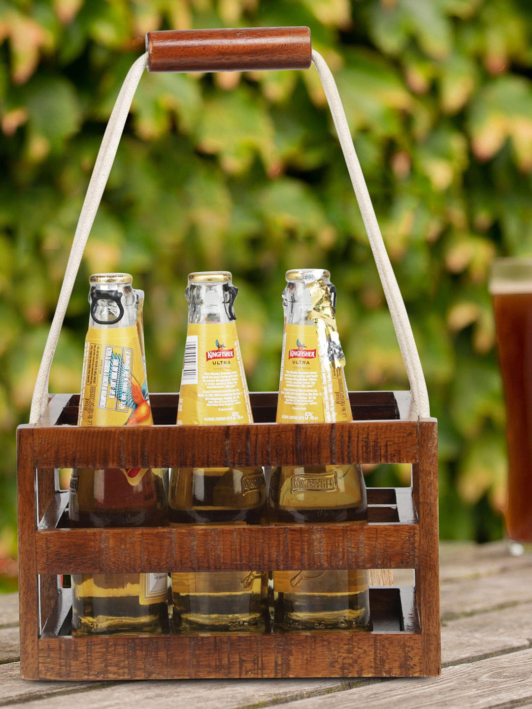 GLOBALLY INDIAN Bottle Holder Bar Accessories