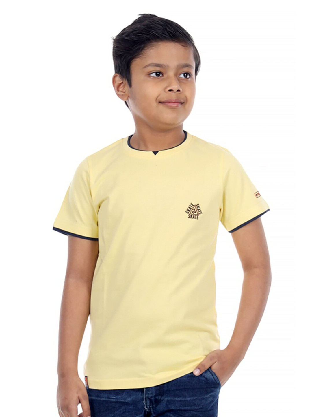 3PIN Boys Regular Fit Cotton T-shirt